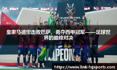 皇家马德里击败巴萨，勇夺西甲冠军——足球世界的巅峰对决